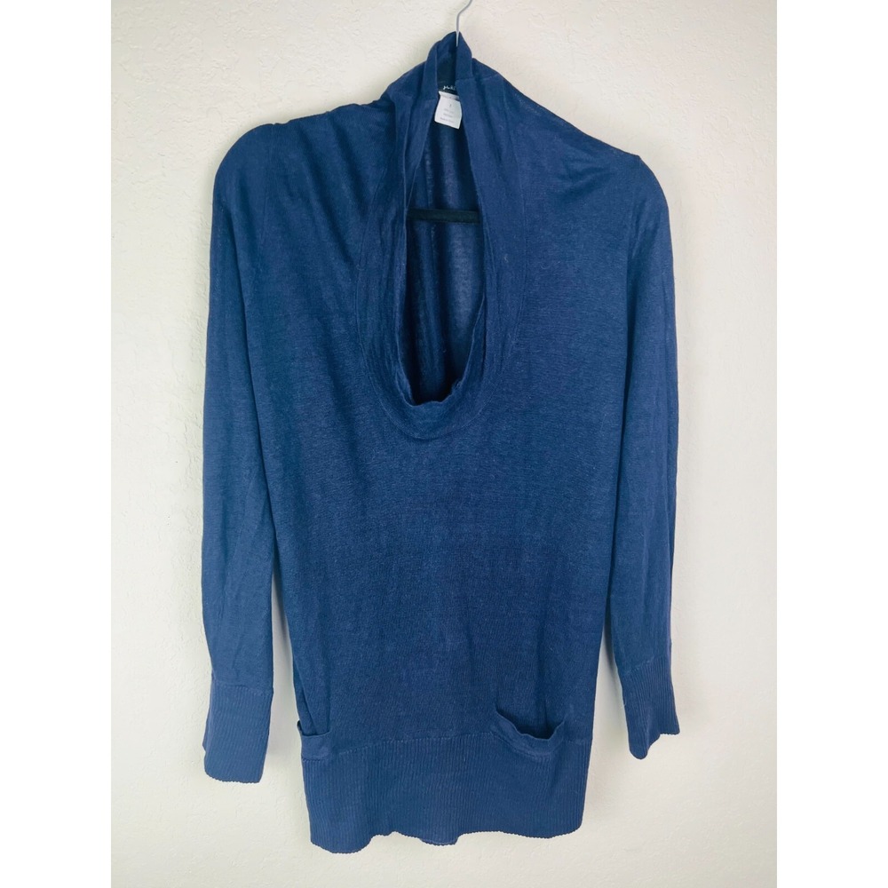 J‎ Crew Long Sleeve Sweater, Women Size L, Navy Blue, Long Sleeve, Pull Over